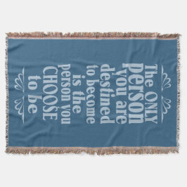 やる気を起こさせるCHOICEスローブランケット スローブランケット