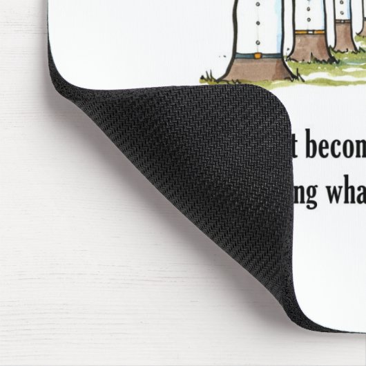 やる気を起こさせるMax DePreeによる試験引用文- マウスパッド (コーナー)