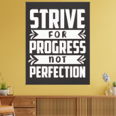 やる気を起こさせるtシャツデザイン キャンバスプリント (インサイチュ (リビング))