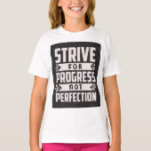 やる気を起こさせるtシャツデザイン tシャツ (正面)