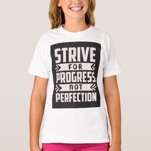 やる気を起こさせるtシャツデザイン tシャツ (正面)