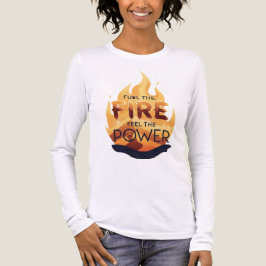 やる気を起こせ 燃え上がるパワーモチベーショナルTシャツ トライブレンドTシャツ