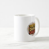やればできるマグカップ｜前向きな毎日を コーヒーマグカップ (正面右)