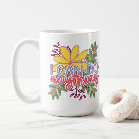 やればできるモチベーションデザイン コーヒーマグカップ (ドーナツ)