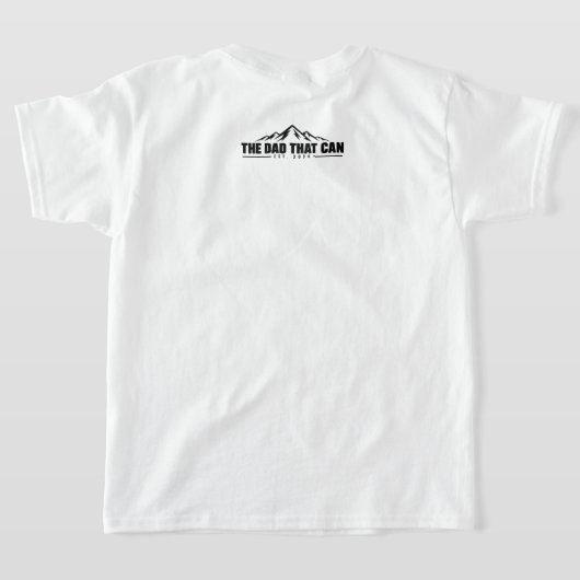 やればできる子 Tシャツ (レイダウン裏面)