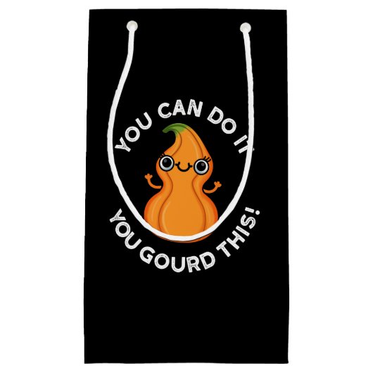 やればできる！このゴードを頼む野菜パンダークBG スモールペーパーバッグ (正面)