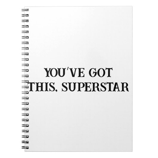 やればできる！やる気を引き出すノート ノートブック (正面)