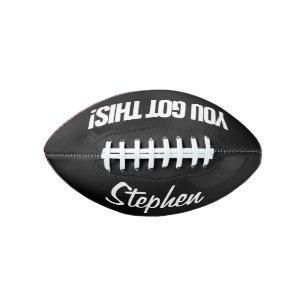 やればできる！オーダーメイド ミニ サッカーボール ギフト アメリカンフットボール