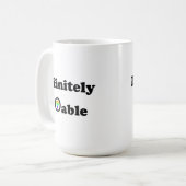 やればできる コーヒーマグカップ (正面左)