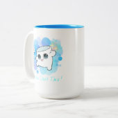 やればできる! ツートーンマグカップ (正面左)