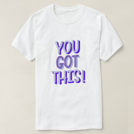 やればできる モチベーション タイポグラフィ デザイン Tシャツ