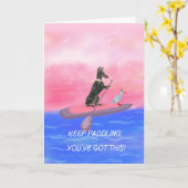 やればできる！励ましのカード カード (黄色い花)