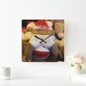 やれやれやれ スクエア壁時計 (ホーム)