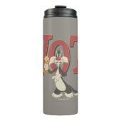 「やれやれ!」 SYLVESTER™ & TWEETY™催眠術 タンブラー (正面)