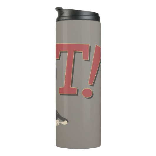 「やれやれ!」 SYLVESTER™ & TWEETY™催眠術 タンブラー (回転右)