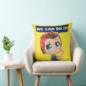 やれる!アニメロージザリベターチビ(小さくかわいく書いた感じ) クッション (椅子)