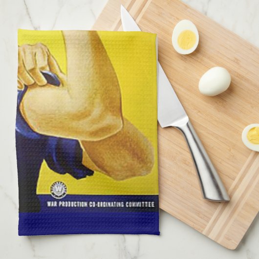 やれる！ キッチンタオル (四つ折り)