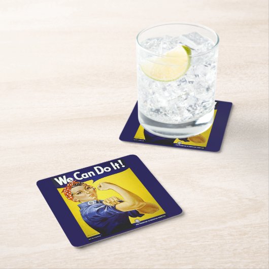 やれる！ スクエアペーパーコースター (インサイチュ)