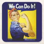 やれる! スクエアペーパーコースター (正面)