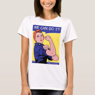 やれる! リヴェッター·アート·ポップ・アートのバージョンのロジー Tシャツ