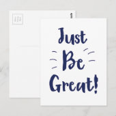 やれ！素晴らし引用文 ポストカード (正面/裏面)