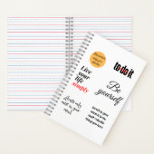 やろうとする ノートブック (内側)