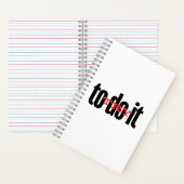 やろうとする ノートブック (内側)