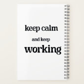 やろうとする ノートブック (裏面)