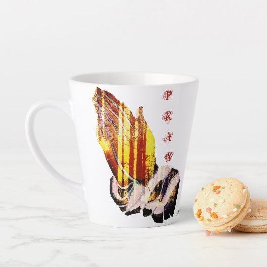 「やろう祈」 カフェラテマグ (インサイチュ)