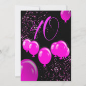 やろう祝!四十の素晴らしいパーティー 招待状 (裏面)