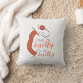 やわらかいオ感じレンジIニットOh So Nitty クッション (ブランケット)