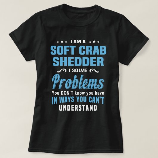 やわらかいカニの落とし穴 Tシャツ (デザイン正面)