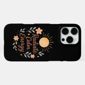 やわらかなエネルギーを放つ パステル水彩 iPhoneケース (裏面横)