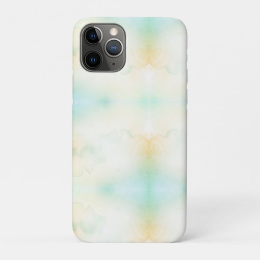 やわらかなパステルカラーの水彩風スマホケース Case-Mate iPhoneケース (裏)