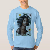 やわらかなフェミニン Tシャツ (正面)
