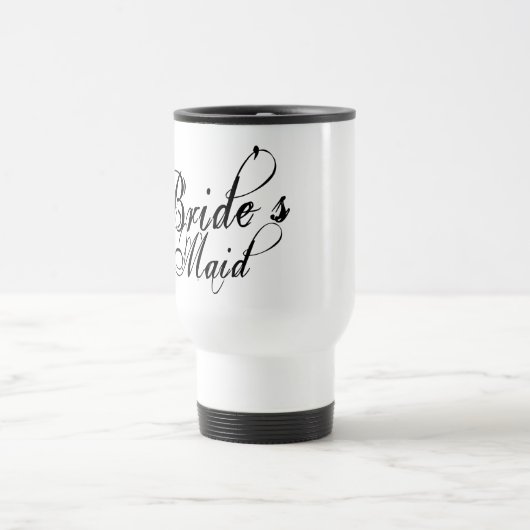 やんちゃなグランジスクリプト - 黒の花嫁の介添え人 トラベルマグ (中央)