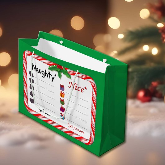 やんちゃな人へのプレゼント探し ラージペーパーバッグ