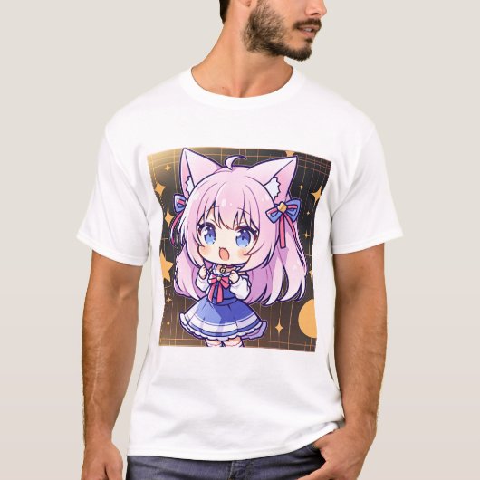 ゆい水木アニメ和風 Tシャツ (正面)