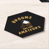 ゆう子はアマチュアのハロウィーン用 ペーパーコースター (アングル)