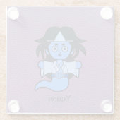 ゆう日本のれい幽霊:漫画妖怪 ガラスコースター (裏面)