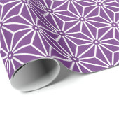 ゆかた日本の甚兵衛朝のはあやめ ラッピングペーパー (ロールコーナー)