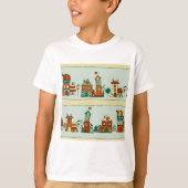 ゆがんだ家 Tシャツ (正面)