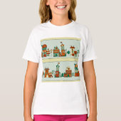 ゆがんだ家 Tシャツ (正面)