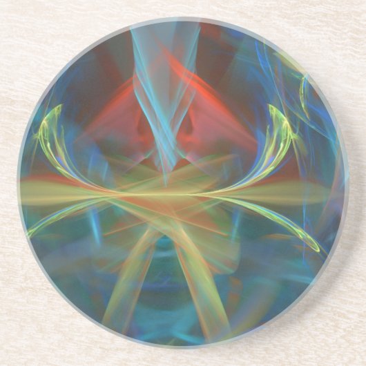 ゆがんだ虹 コースター (正面)