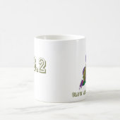 ゆっくりしたカメ コーヒーマグカップ (中央)