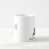 ゆっくりしたカメ コーヒーマグカップ (中央)