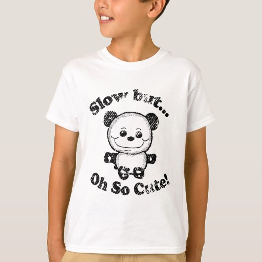 ゆっくりだけどとてもかわいい Tシャツ (正面)