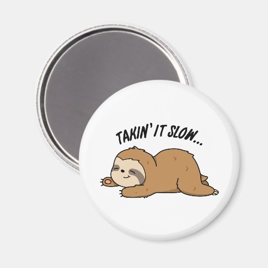 ゆっくりとスロッおもしろいスプーン マグネット (正面/裏面)