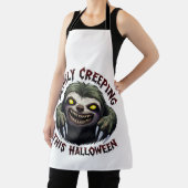 ゆっくりとハロウィーンこのハロウィン – Creepy Sloth エプロン (インサイチュ)