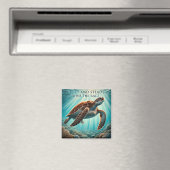 ゆっくりと安定したカメの磁石 マグネット (インサイチュ (食洗機))